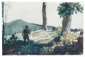 der Pioneer Realismus Maler Winslow Homer